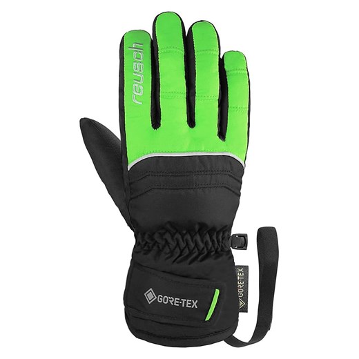 Reusch Rękawiczki funkcyjne &quot;Teddy GORE-TEX&quot; w kolorze czarno-zielonym Reusch 6,5 wyprzedaż Limango Polska