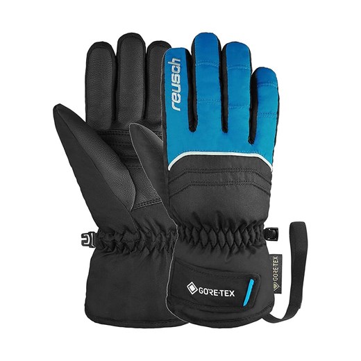 Reusch Rękawiczki funkcyjne &quot;Teddy GORE-TEX&quot; w kolorze czarno-niebieskim ze sklepu Limango Polska w kategorii Rękawiczki dziecięce - zdjęcie 177484203