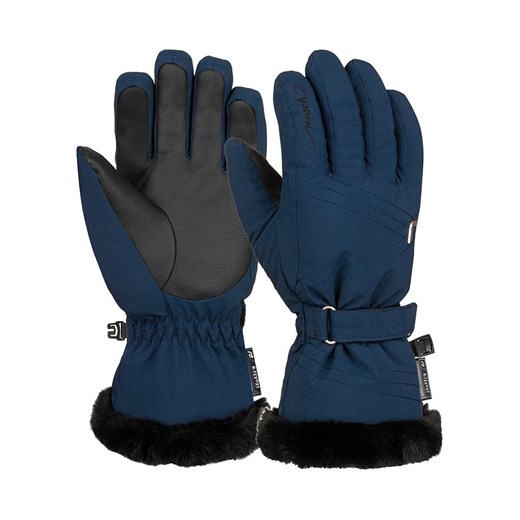 Reusch Rękawiczki funkcyjne &quot;Stella R-TEX® XT&quot; w kolorze granatowym ze sklepu Limango Polska w kategorii Rękawiczki dziecięce - zdjęcie 177484283