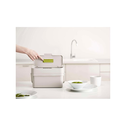 JosephJoseph Kosz &quot;Compo&quot; w kolorze szarym na bioodpady - 4 l Josephjoseph onesize okazja Limango Polska