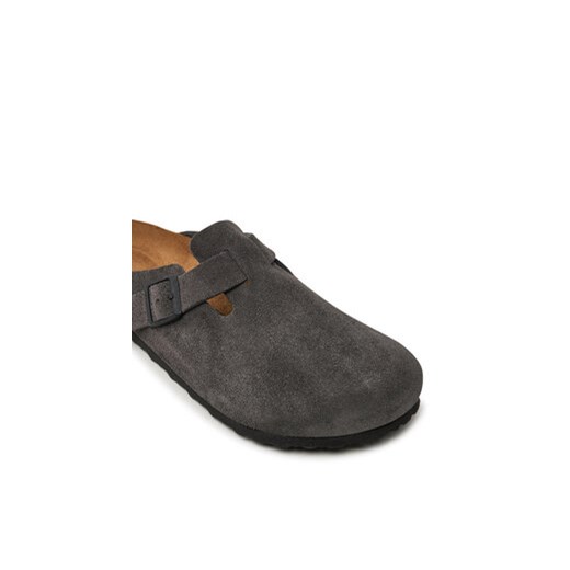 Birkenstock Klapki Boston 1028602 Szary 43 MODIVO