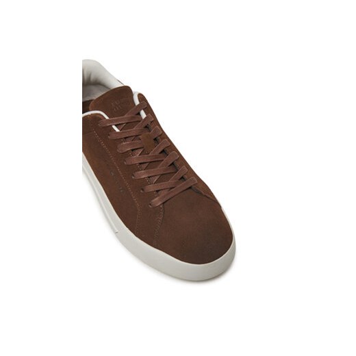 Tommy Hilfiger Sneakersy Court FM0FM05459 Brązowy Tommy Hilfiger 40 MODIVO