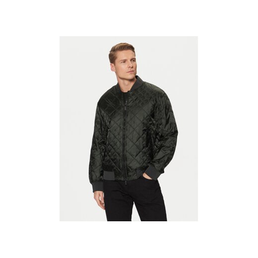 Armani Exchange Kurtka bomber XM000137 AF11895 UB001 Czarny Regular Fit ze sklepu MODIVO w kategorii Kurtki męskie - zdjęcie 177487950