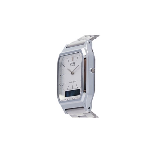 Casio Zegarek Vintage Maxi AQ-230A-7AMQYES Srebrny Casio uniwersalny MODIVO