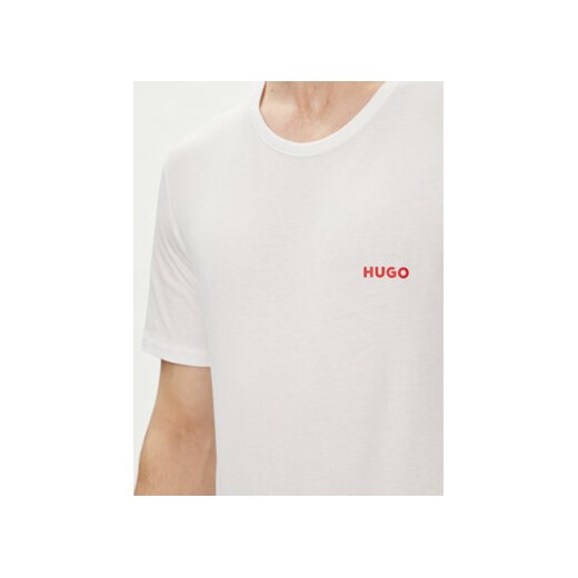 Hugo Komplet 3 t-shirtów 50493972 Biały Regular Fit XXL MODIVO