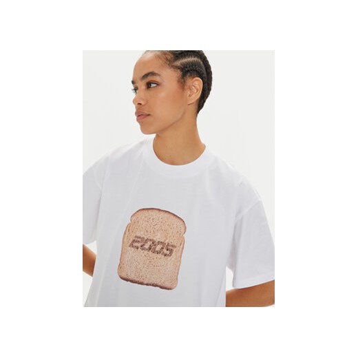 2005 T-Shirt Unisex Kromka Biały Regular Fit XS MODIVO