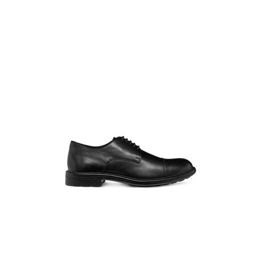 Geox Półbuty U Walk Pleasure U46CGF 00043 C9999 Czarny ze sklepu MODIVO w kategorii Buty eleganckie męskie - zdjęcie 177490814