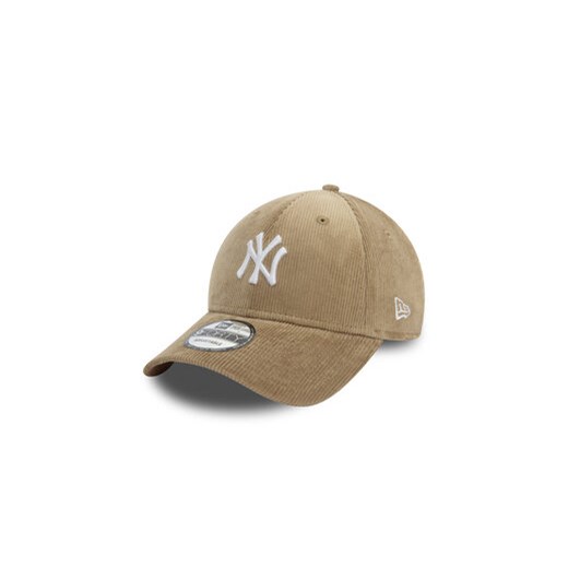 New Era Czapka z daszkiem Cord New York Yankees 9FORTY 60580823 Beżowy ze sklepu MODIVO w kategorii Czapki z daszkiem męskie - zdjęcie 177491520