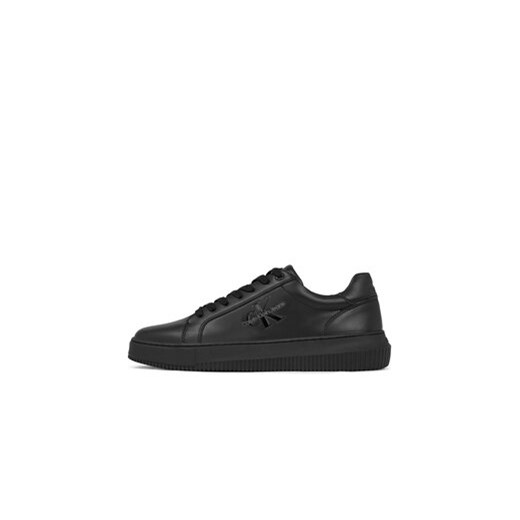Calvin Klein Jeans Sneakersy Chunky Cupsole Mono Lth YM0YM00681 Czarny 43 MODIVO
