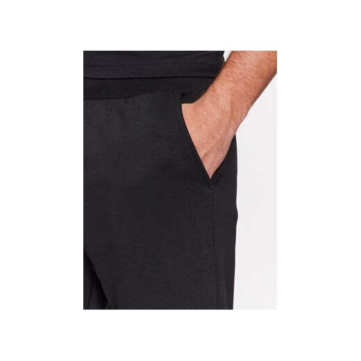 Kappa Spodnie dresowe Logo Korpo Zant 303MJC0 Czarny Regular Fit Kappa S MODIVO