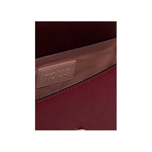 TOUS Torebka Brenda 2002105821 Bordowy Tous one size MODIVO