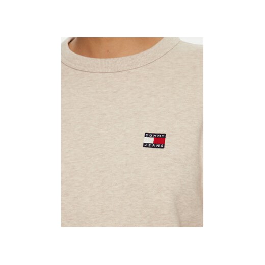 Tommy Jeans Bluza DW0DW19408 Beżowy Boxy Fit Tommy Jeans L MODIVO