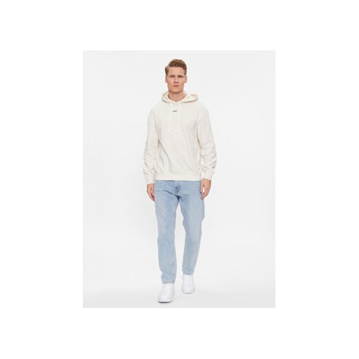 Hugo Bluza Dapo 50486478 Biały Relaxed Fit S MODIVO