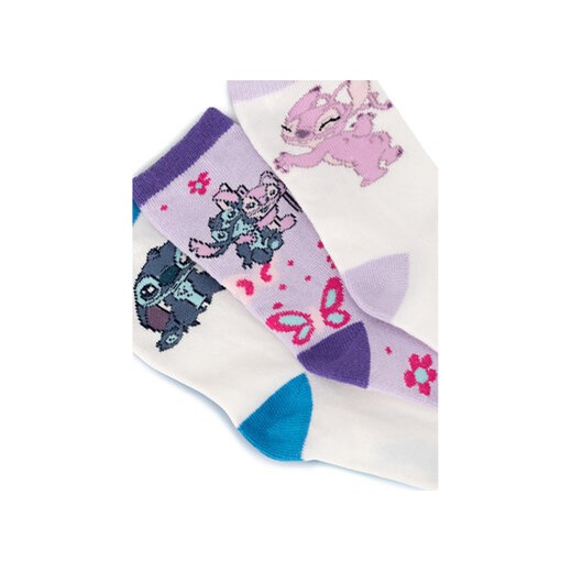 Disney Classics Zestaw 3 par wysokich skarpet dziecięcych ACCCS-AW24-301DCLS Disney Classics 31_33 MODIVO