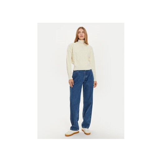 Wrangler Sweter 112356472 Écru Regular Fit Wrangler L MODIVO