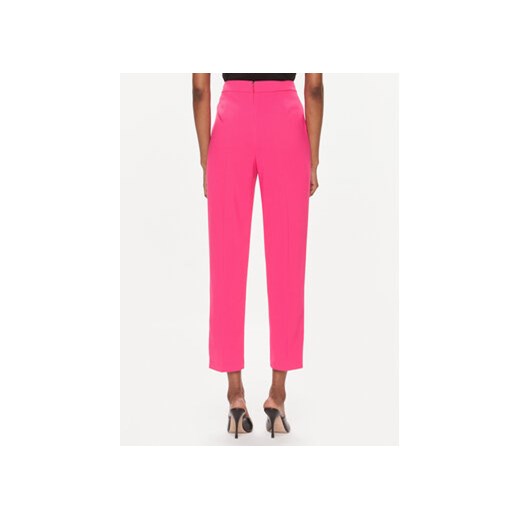 Pinko Spodnie materiałowe 102861 7624 Różowy Regular Fit Pinko 42 MODIVO
