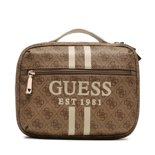 Kosmetyczka Guess Mildred (B) Travel TWB896 22600 Beżowy Guess one size eobuwie.pl