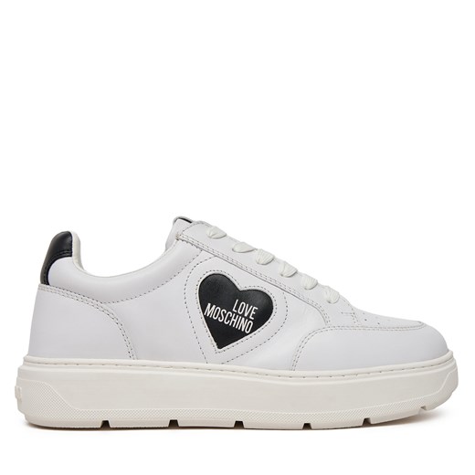 Sneakersy LOVE MOSCHINO JA15154G1MIA110A Biały ze sklepu eobuwie.pl w kategorii Buty sportowe damskie - zdjęcie 177505762