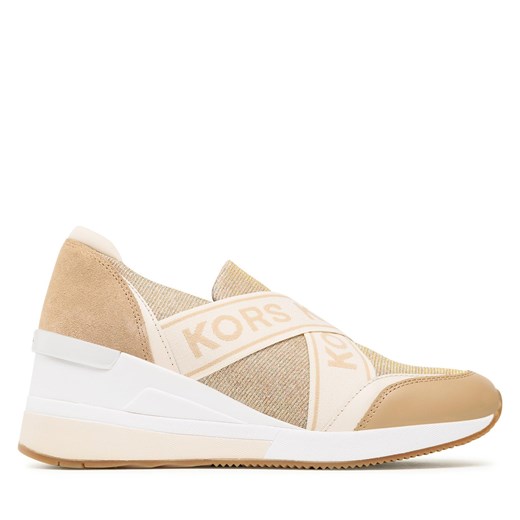 Sneakersy MICHAEL Michael Kors Geena Slip On Trainer 43F3GNFP2D Złoty Michael Michael Kors 40 eobuwie.pl