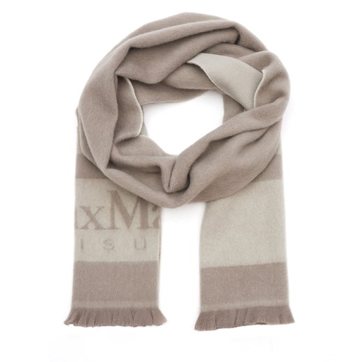 Szalik Max Mara Leisure Colibri 2426546028 Szary one size eobuwie.pl