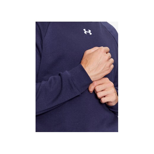 Under Armour Bluza Ua Rival Fleece Crew 1379755 Granatowy Loose Fit Under Armour S MODIVO