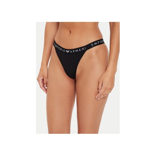 Emporio Armani Underwear Komplet 2 par stringów 164522 4F227 00020 Czarny L MODIVO