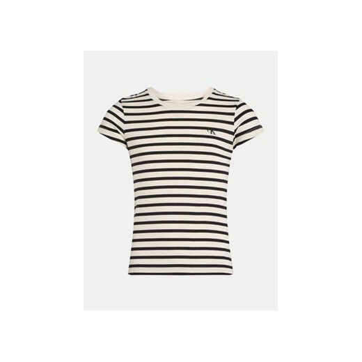 Calvin Klein Jeans Komplet 2 t-shirtów IG0IG02799 Beżowy Slim Fit 16Y MODIVO