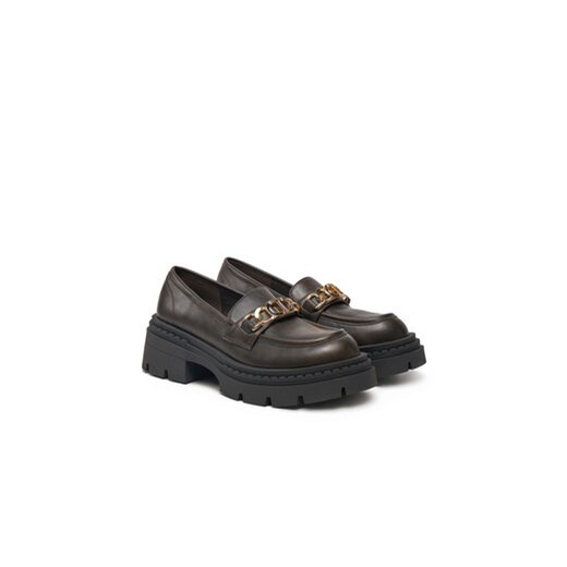 TWINSET Loafersy 242TGT114 Brązowy Twinset 41 MODIVO
