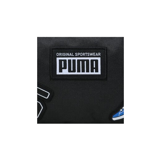 Puma Saszetka nerka Patch Waist Bag 079515 01 Czarny Puma uniwersalny MODIVO