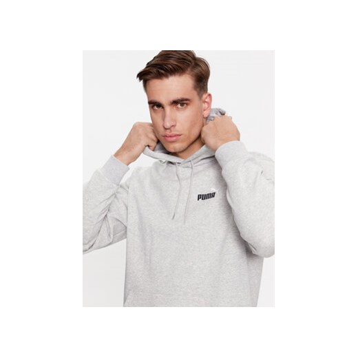 Puma Bluza Ess+ 2 Col Small Logo 674471 Szary Regular Fit Puma XXL MODIVO