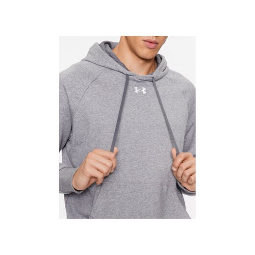 Under Armour Bluza Ua Rival Fleece Hoodie 1379757 Szary Loose Fit Under Armour L MODIVO