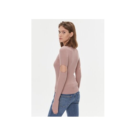 Pinko Sweter Tricheco 102019 A18M Różowy Regular Fit Pinko XS MODIVO