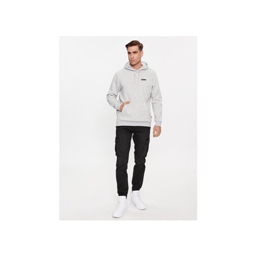 Puma Bluza Ess+ 2 Col Small Logo 674471 Szary Regular Fit Puma XXL MODIVO