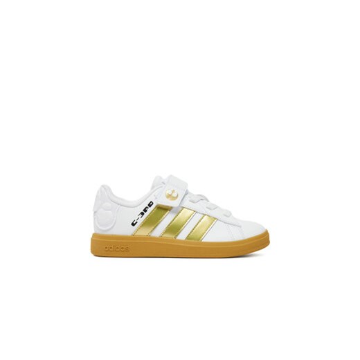 adidas Sneakersy Star Wars Grand Court 2.0 IH1135 Biały ze sklepu MODIVO w kategorii Buty sportowe dziecięce - zdjęcie 177514281