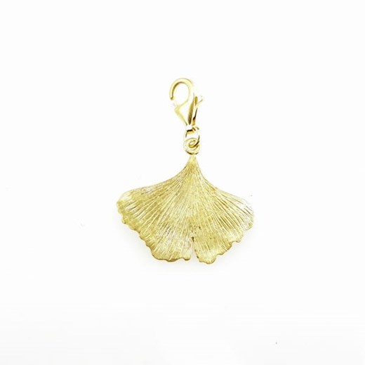 Charm - Złoty miłorząb ze sklepu Venus Galeria - Magiczny Ogród Biżuterii Srebrnej w kategorii Zawieszki - zdjęcie 177527862