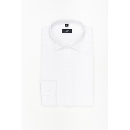 KOSZULA FORMENTO 3011M DŁUGI RĘKAW SLIM FIT BIAŁY ze sklepu Recman w kategorii Koszule męskie - zdjęcie 177532100