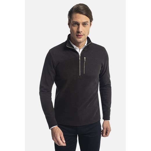 BLUZA MORTE TROYER/TYPU TROYER BRĄZ ze sklepu Recman w kategorii Bluzy męskie - zdjęcie 177532173