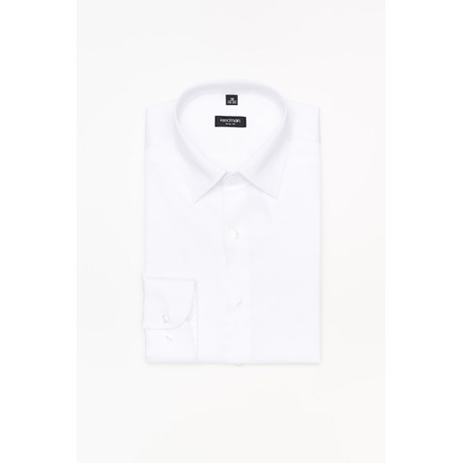 KOSZULA VERSONE 3053M DŁUGI RĘKAW SLIM FIT BIAŁY ze sklepu Recman w kategorii Koszule męskie - zdjęcie 177532402