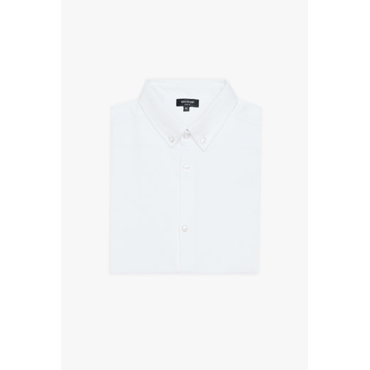 KOSZULA FORMENTO 3012 DŁUGI RĘKAW SLIM FIT BIAŁY ze sklepu Recman w kategorii Koszule męskie - zdjęcie 177532510