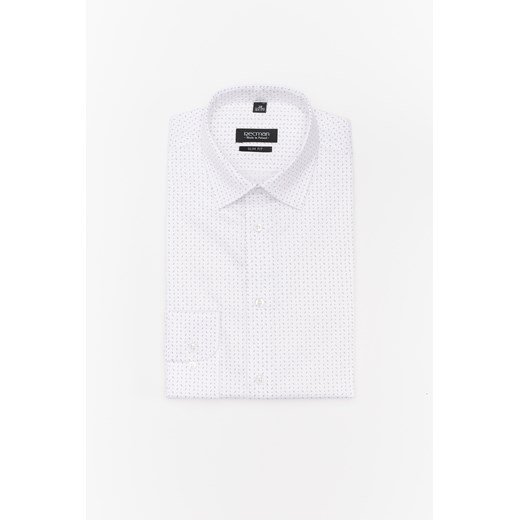 KOSZULA COLINE 3081T DŁUGI RĘKAW SLIM FIT BIAŁY ze sklepu Recman w kategorii Koszule męskie - zdjęcie 177532651