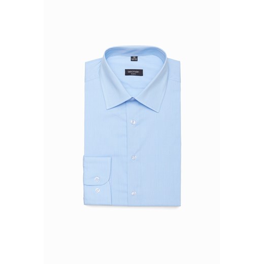 KOSZULA COVIVA 3096D DŁUGI RĘKAW SLIM FIT NIEBIESKI ze sklepu Recman w kategorii Koszule męskie - zdjęcie 177532820