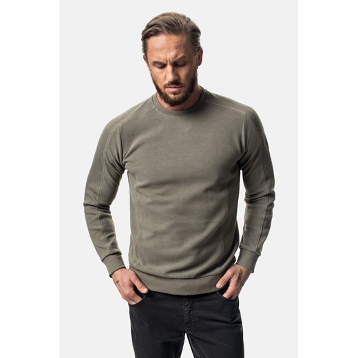 BLUZA CREW Z OKRĄGŁYM DEKOLTEM O ze sklepu Recman w kategorii Bluzy męskie - zdjęcie 177532982