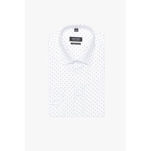 KOSZULA CORSINI 3133T DŁUGI RĘKAW CUSTOM FIT BIAŁY ze sklepu Recman w kategorii Koszule męskie - zdjęcie 177533213