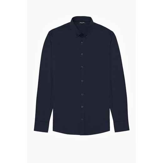 KOSZULA FORMENTO 3123 DŁUGI RĘKAW SLIM FIT GRANAT ze sklepu Recman w kategorii Koszule męskie - zdjęcie 177533224