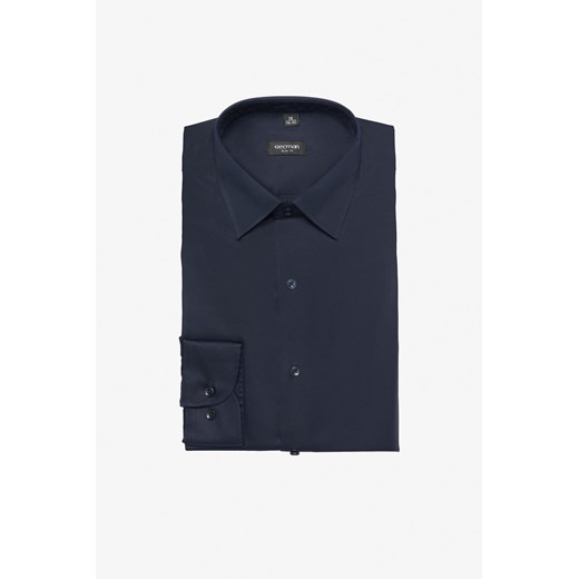 KOSZULA VERSONE 3153M DŁUGI RĘKAW SLIM FIT GRANAT ze sklepu Recman w kategorii Koszule męskie - zdjęcie 177533282