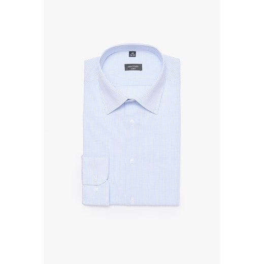 KOSZULA COVIVA 3164D DŁUGI RĘKAW SLIM FIT BIAŁY ze sklepu Recman w kategorii Koszule męskie - zdjęcie 177533463
