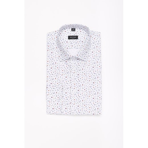 KOSZULA COLINE 3149T DŁUGI RĘKAW SLIM FIT BIAŁY ze sklepu Recman w kategorii Koszule męskie - zdjęcie 177533501