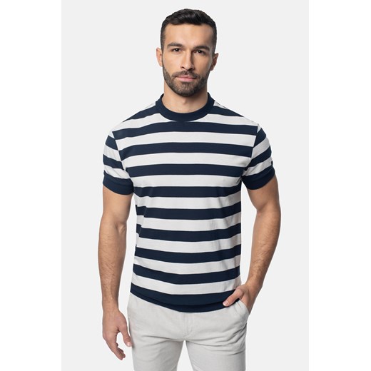 T SHIRT DRAW GRANAT ze sklepu Recman w kategorii T-shirty męskie - zdjęcie 177533653