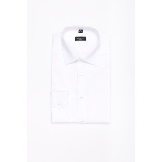 KOSZULA VERSONE 3228 DŁUGI RĘKAW SLIM FIT BIAŁY ze sklepu Recman w kategorii Koszule męskie - zdjęcie 177534163