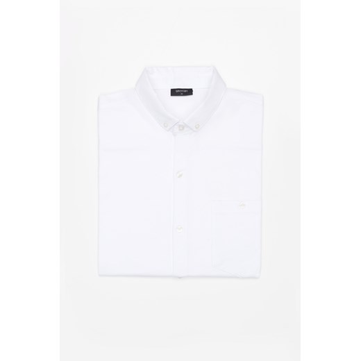 KOSZULA FORMENTO 3226 DŁUGI RĘKAW SLIM FIT BIAŁA ze sklepu Recman w kategorii Koszule męskie - zdjęcie 177534930